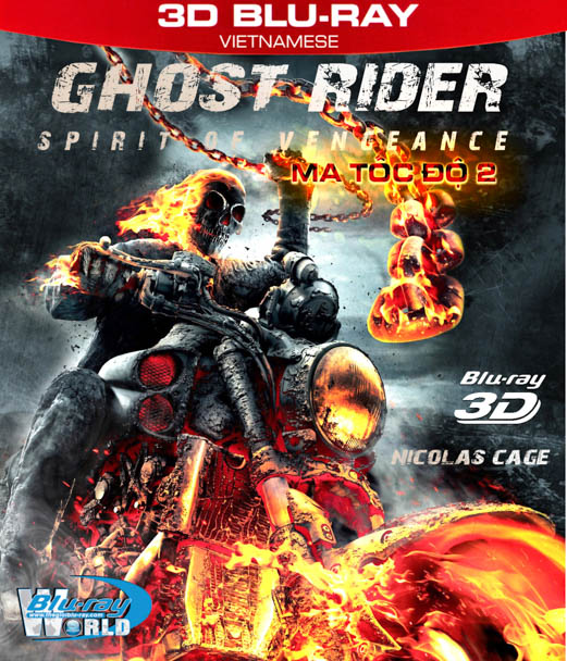 F140. Ghost Rider 2 Spirit of Vengeance - MA TỐC ĐỘ 2 2D 50G (DTS-HD 5.1)